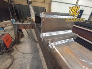 Industrial welding of steel components for structural construction projects – Elmiron
