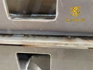 Industrial steel component welding detail for structural fabrication – Elmiron