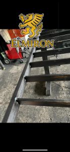 Industrial steel component welding during fabrication process – Elmiron