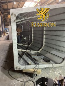 Industrial steel assembly with welded structural components – Elmiron