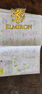 Welding of structural steel elements in factory