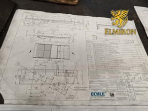 Industrial steel structure assembly performed to meet high European quality standards.