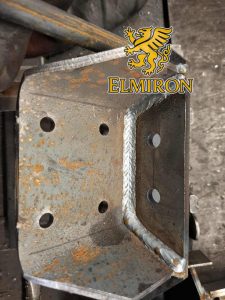 Industrial metal welding for structural frameworks