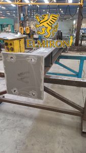 Prefabricated steel hall erection