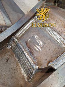 Steel hall assembly for industrial operations