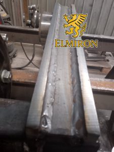 Heavy-duty crane installation in industrial hall