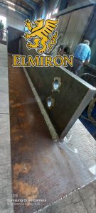 Industrial warehouse with crane system