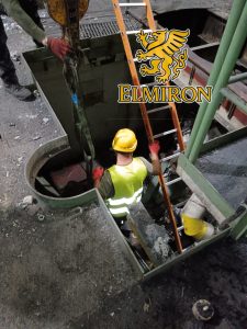 Installation of heavy steel structures