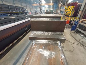 Industrial-grade piping installation for manufacturing and processing plants