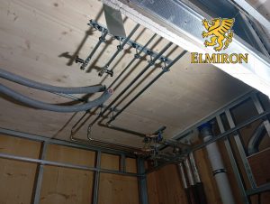 Industrial pipe assembly and welding