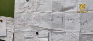 Industrial steel fabrication plant