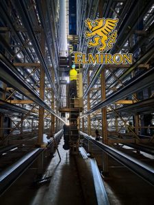 Industrial welding inside a steel structure for large-scale industrial facilities – Elmiron