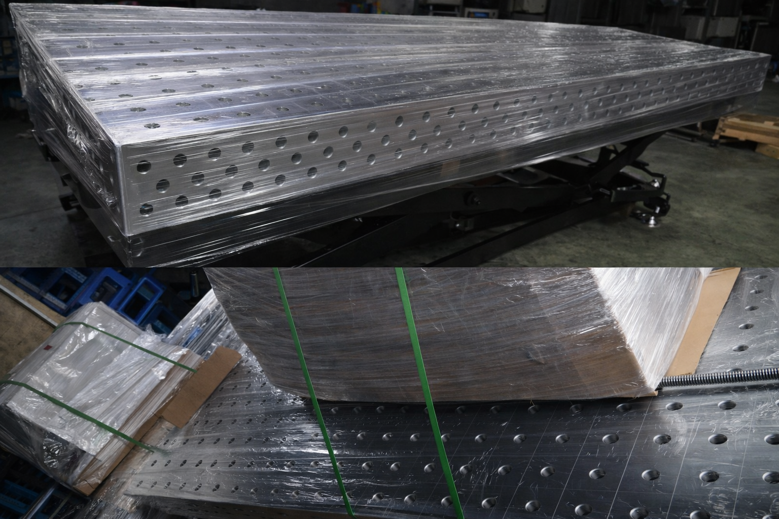 Packaging and logistics for Elmiron D28 modular 3D welding table